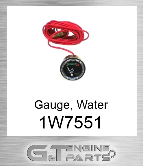 1W7551 Gauge, Water