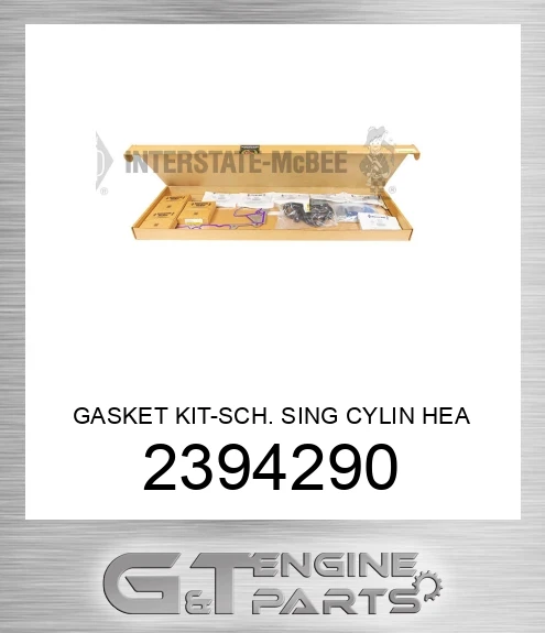 2394290 GASKET KIT-SCH. SING CYLIN HEA