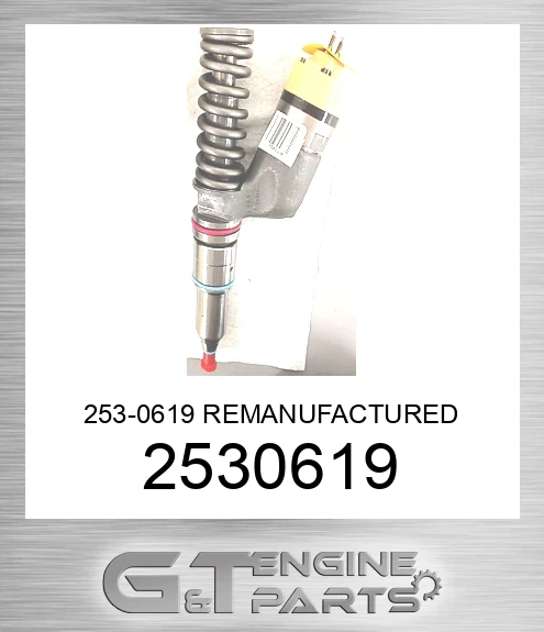 2530619 253-0619 REMANUFACTURED INJECTOR GP