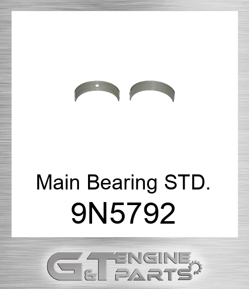 9N-5792 Main Bearing STD.