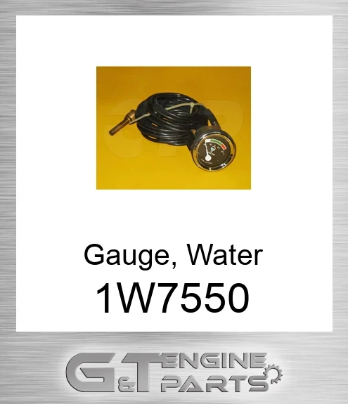 1W7550 Gauge, Water
