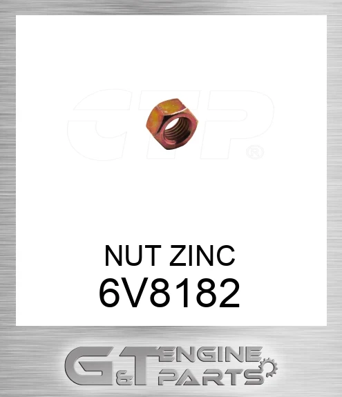 6V8182 NUT ZINC