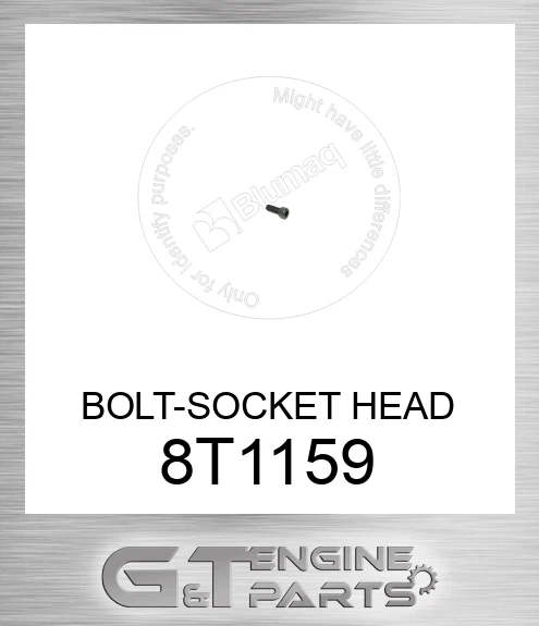 8T1159 BOLT-SOCKET HEAD