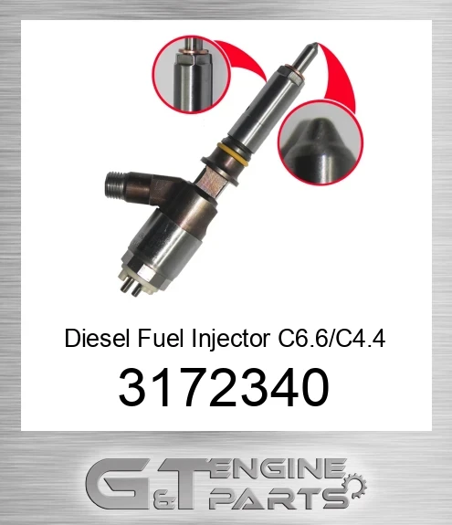 3172340 Diesel Fuel Injector С6.6/С4.4