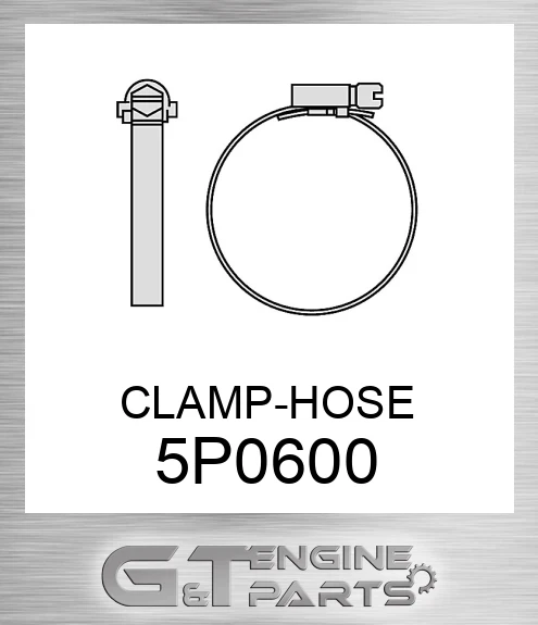 5P0600 CLAMP-HOSE