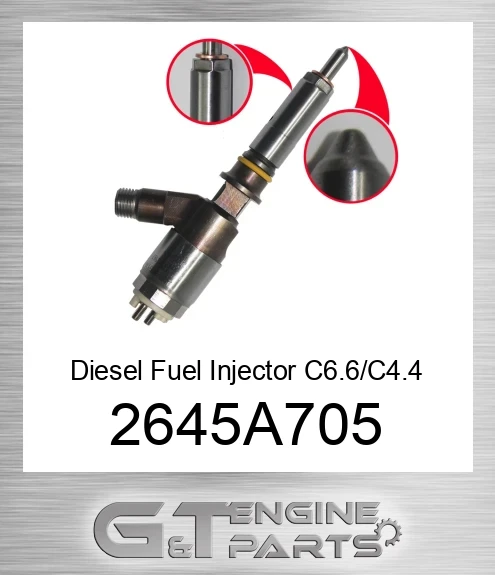 2645A705 Diesel Fuel Injector С6.6/С4.4