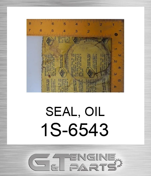 1S6543 SEAL, OIL made to fit CATERPILLAR | LTD. WARRANTY
