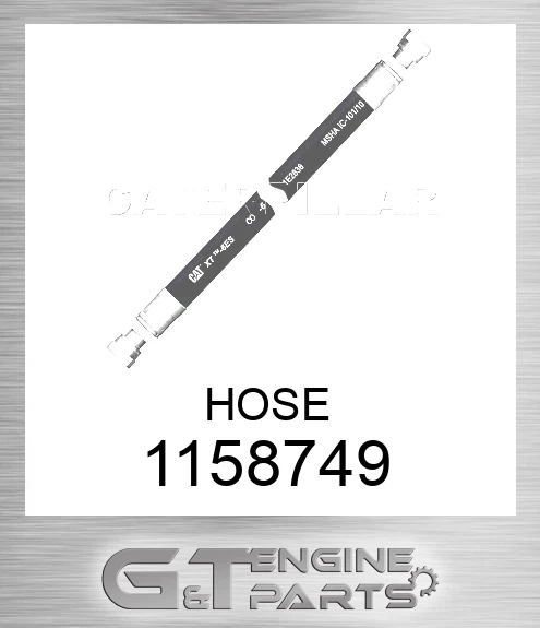 1158749 New Aftermarket 115-8749 XT-6 ES High Pressure Hose Assembly