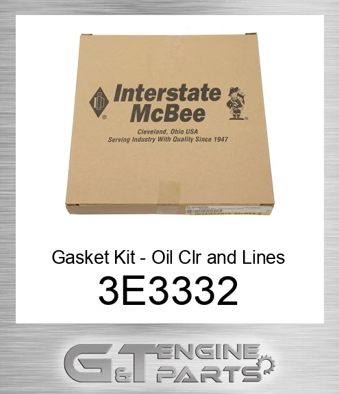 3E3332 Gasket Kit - Oil Clr and Lines