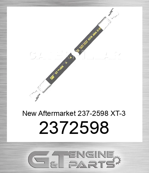 2372598 New Aftermarket 237-2598 XT-3 ES High Pressure Hose Assembly
