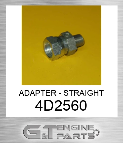 4D2560 ADAPTER - STRAIGHT