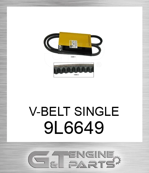 9L6649 V-BELT SINGLE
