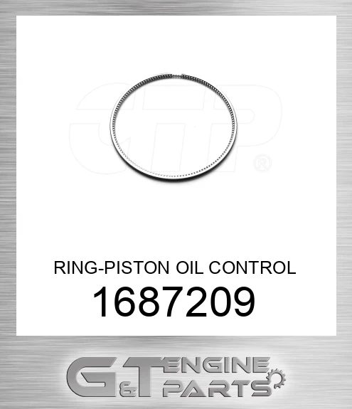 1687209 RING-PISTON OIL CONTROL