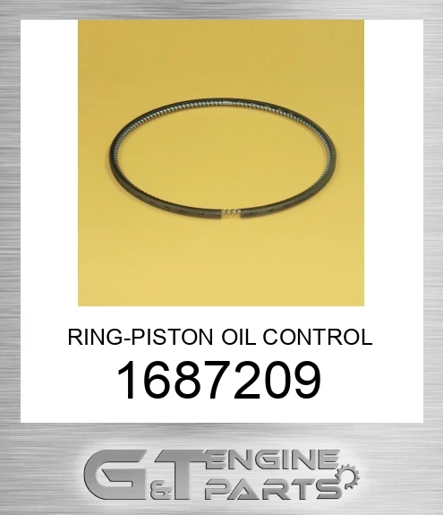 1687209 RING-PISTON OIL CONTROL