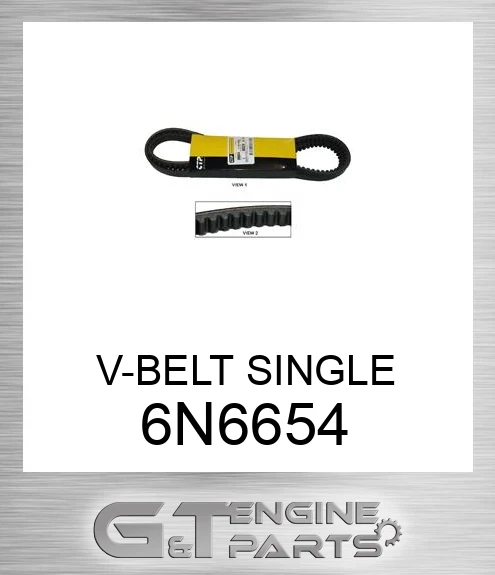 6N6654 V-BELT SINGLE
