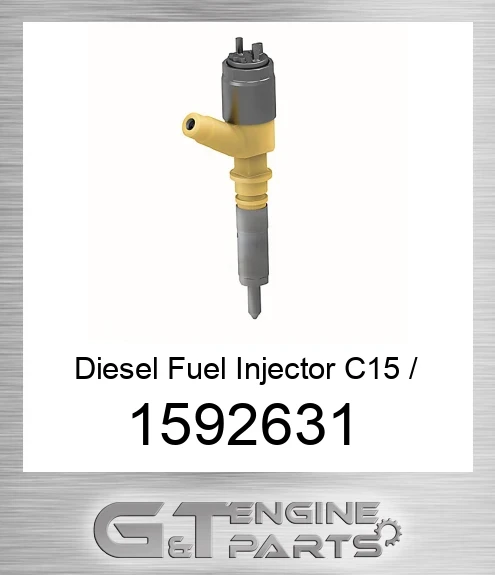 1592631 Diesel Fuel Injector C15 / C18 / C27 / C32