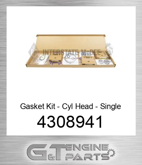 4308941 Gasket Kit - Cyl Head - Single