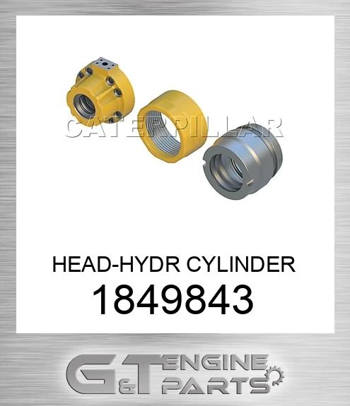 1849843 HEAD-HYDR CYLINDER