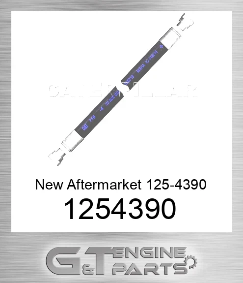 1254390 New Aftermarket 125-4390 Medium Pressure Hydraulic Hose Assembly