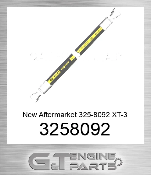 3258092 New Aftermarket 325-8092 XT-3 ES ToughGuard High Pressure Hose Assembly