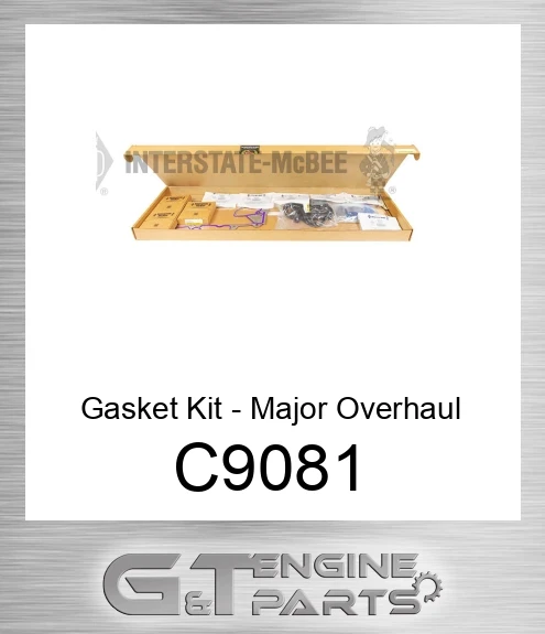 C9081 Gasket Kit - Major Overhaul