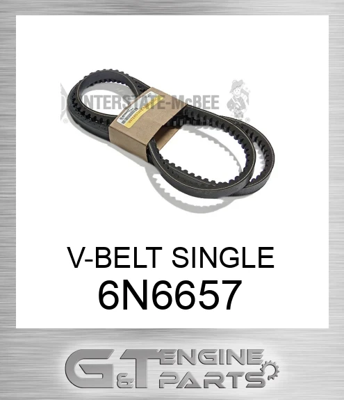 6N6657 V-BELT SINGLE