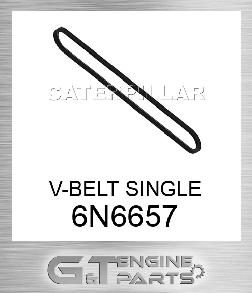 6N6657 V-BELT SINGLE