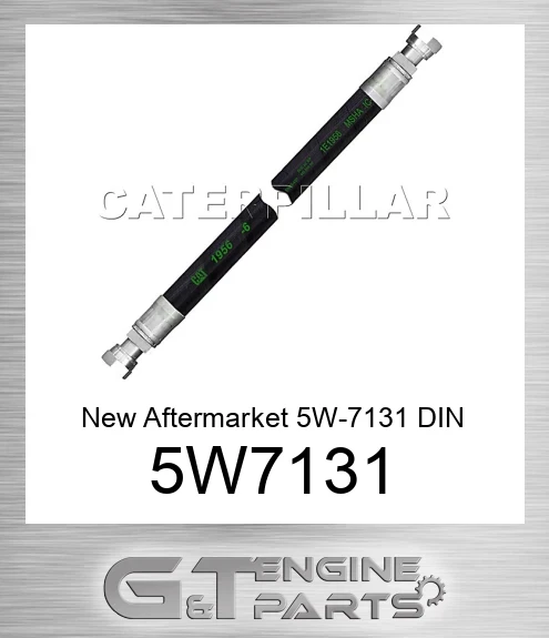 5W7131 New Aftermarket 5W-7131 DIN Four-Wire Spiral Hose Assembly