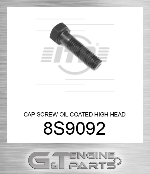 8S9092 CAP SCREW-OIL COATED HIGH HEAD