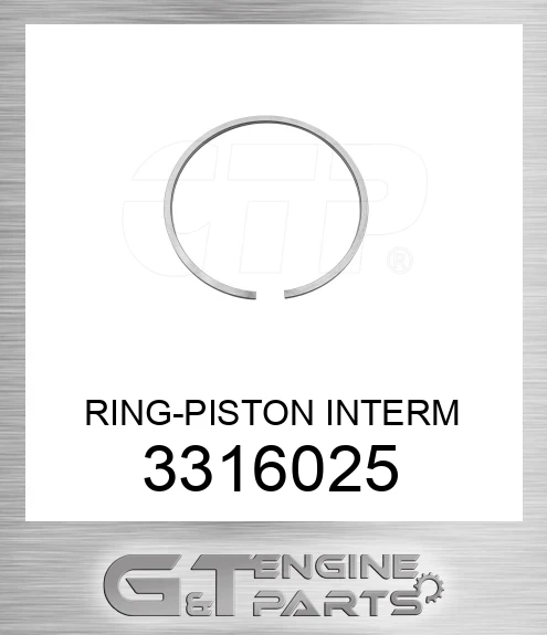 3316025 RING-PISTON INTERM
