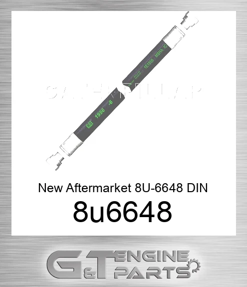 8U6648 New Aftermarket 8U-6648 DIN Four-Wire Spiral Hose Assembly