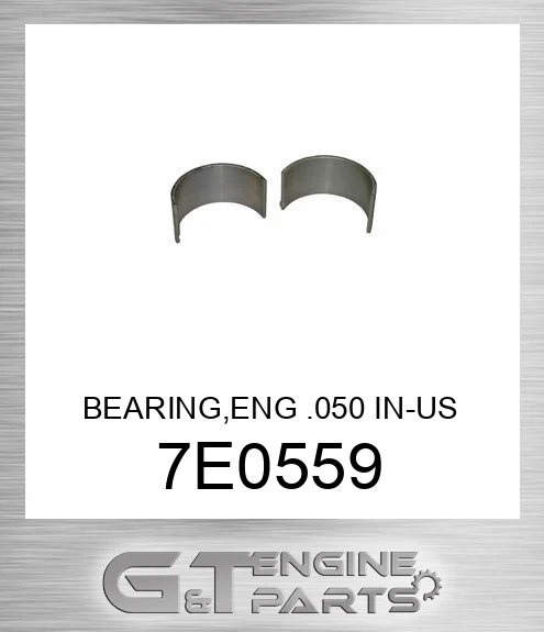 7E0559 BEARING,ENG .050 IN-US