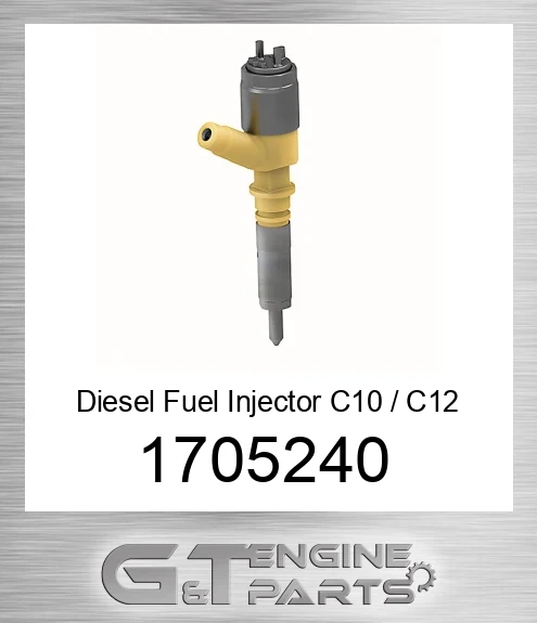 1705240 Diesel Fuel Injector C10 / C12