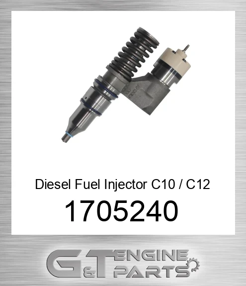 1705240 Diesel Fuel Injector C10 / C12