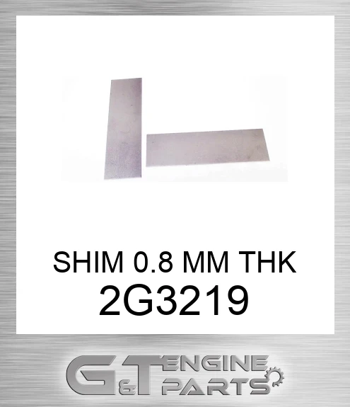 2G3219 SHIM 0.8 MM THK