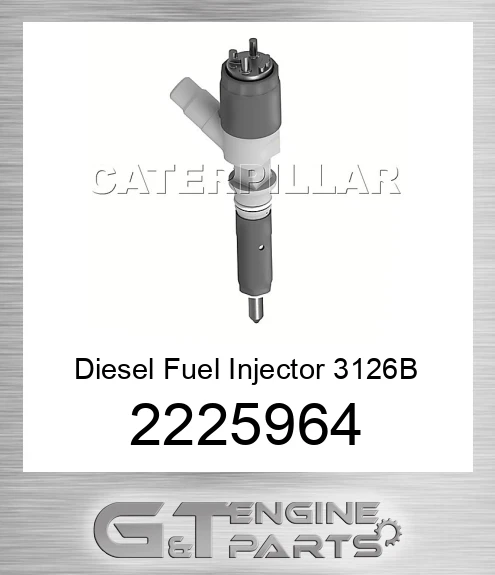 2225964 Diesel Fuel Injector 3126B