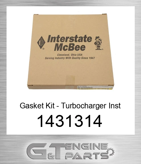 1431314 Gasket Kit - Turbocharger Inst