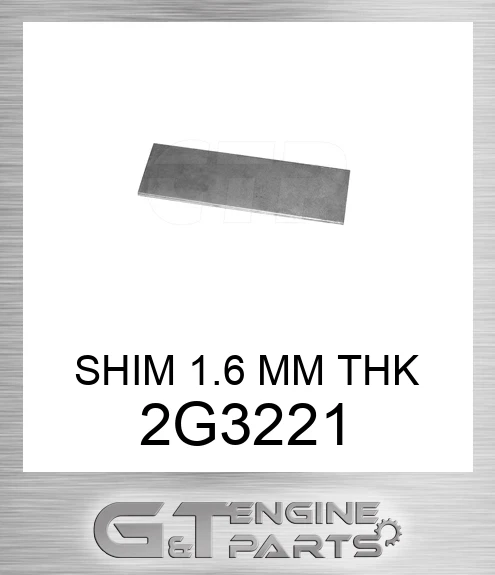 2G3221 SHIM 1.6 MM THK