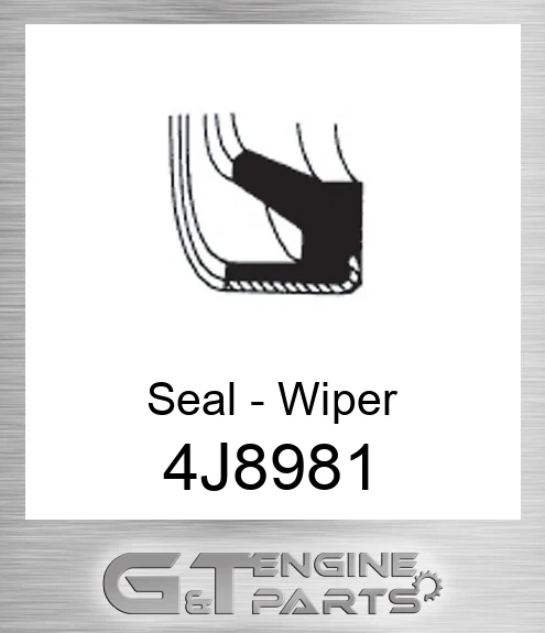 4J-8981 Wiper Seal