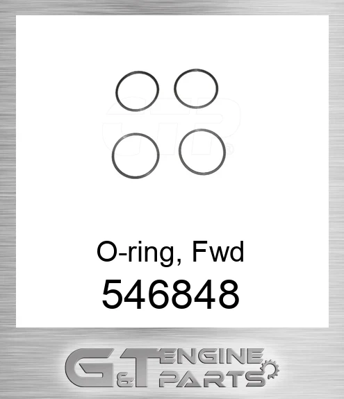546848 O-ring, Fwd
