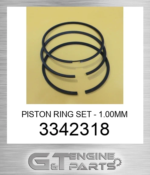 334-2318 PISTON RING SET - 1.00MM