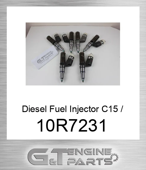 10R7231 Diesel Fuel Injector C15 / C18 / C27 / C32