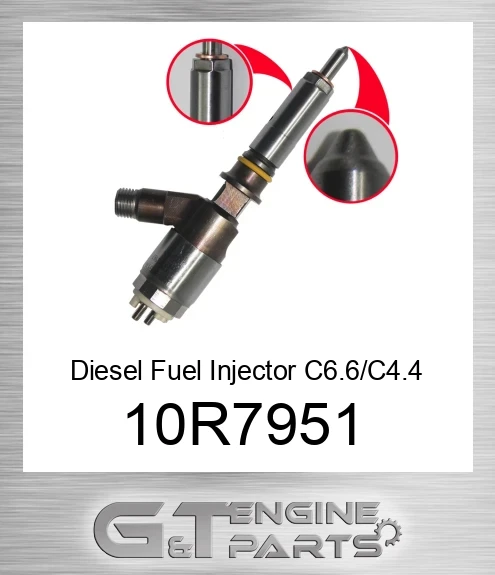 10R7951 Diesel Fuel Injector С6.6/С4.4