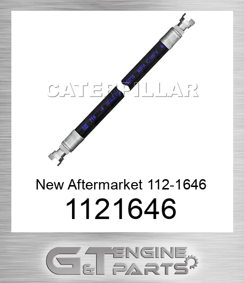 1121646 New Aftermarket 112-1646 Medium Pressure Hydraulic Hose Assembly