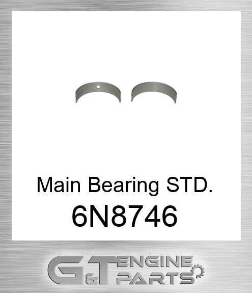 6N8746 Main Bearing STD.