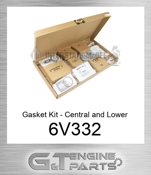 6V332 Gasket Kit - Central and Lower