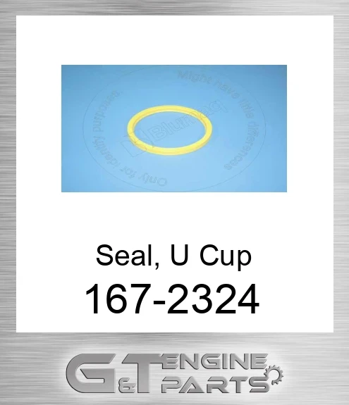 167-2324 Seal, U Cup