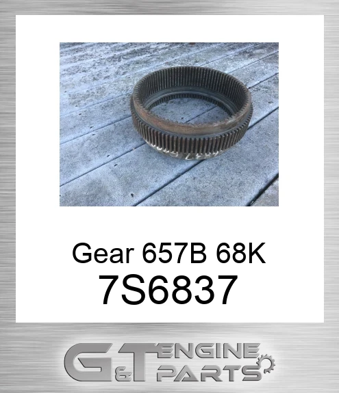 7S6837 Gear 657B 68K