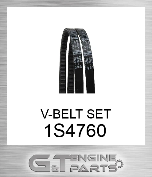 1S4760 V-BELT SET