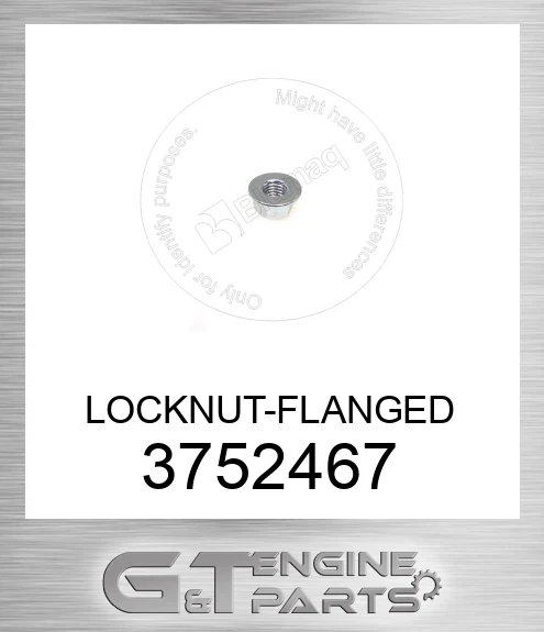 3752467 LOCKNUT-FLANGED
